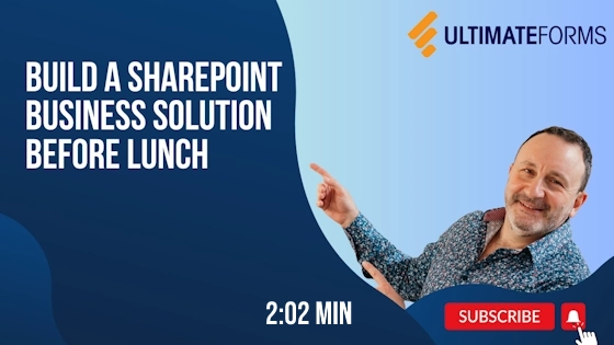 Build a SharePoint Business Solution Before Lunch (No Code Needed) - Intro Video